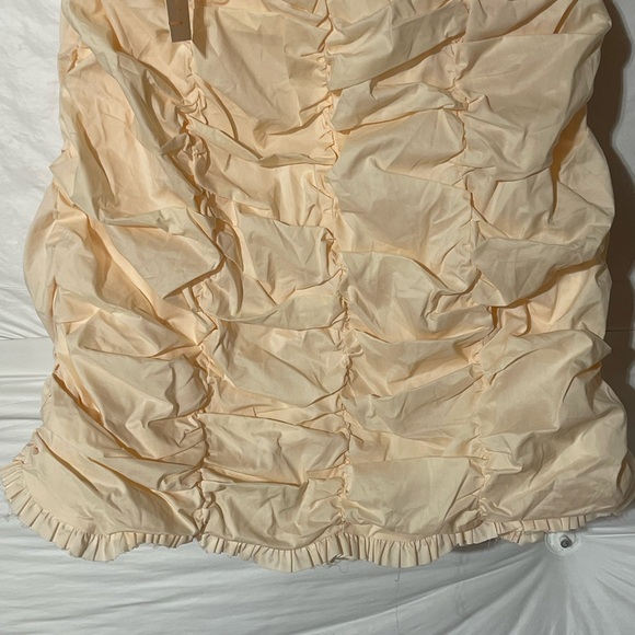 Choosy Peach Off-Shoulder Mini Dress - Picture 7 of 13